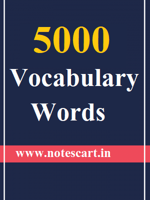 5000 Vocabulary Words