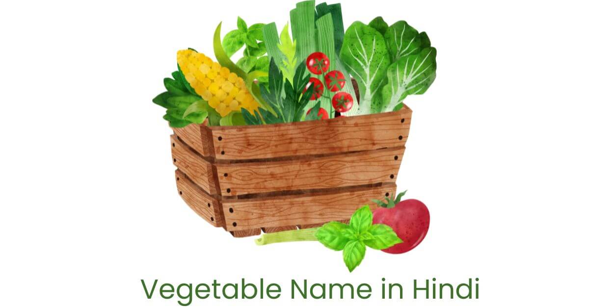 Vegetables Names in Hindi